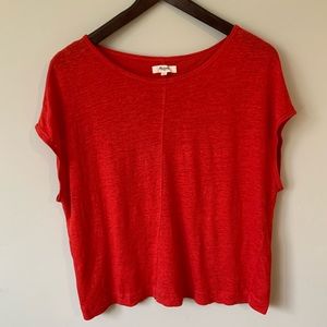 Madewell Linen Miracle Tee